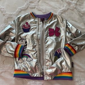jojo siwa silver jacket